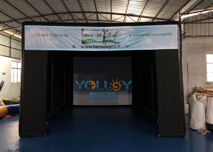 Golf Experience Simulator Tunnel Tent